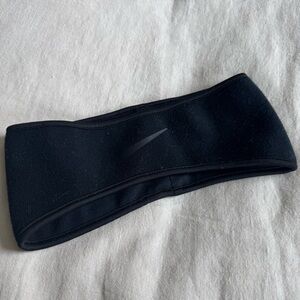 Nike Fleece Black Headband